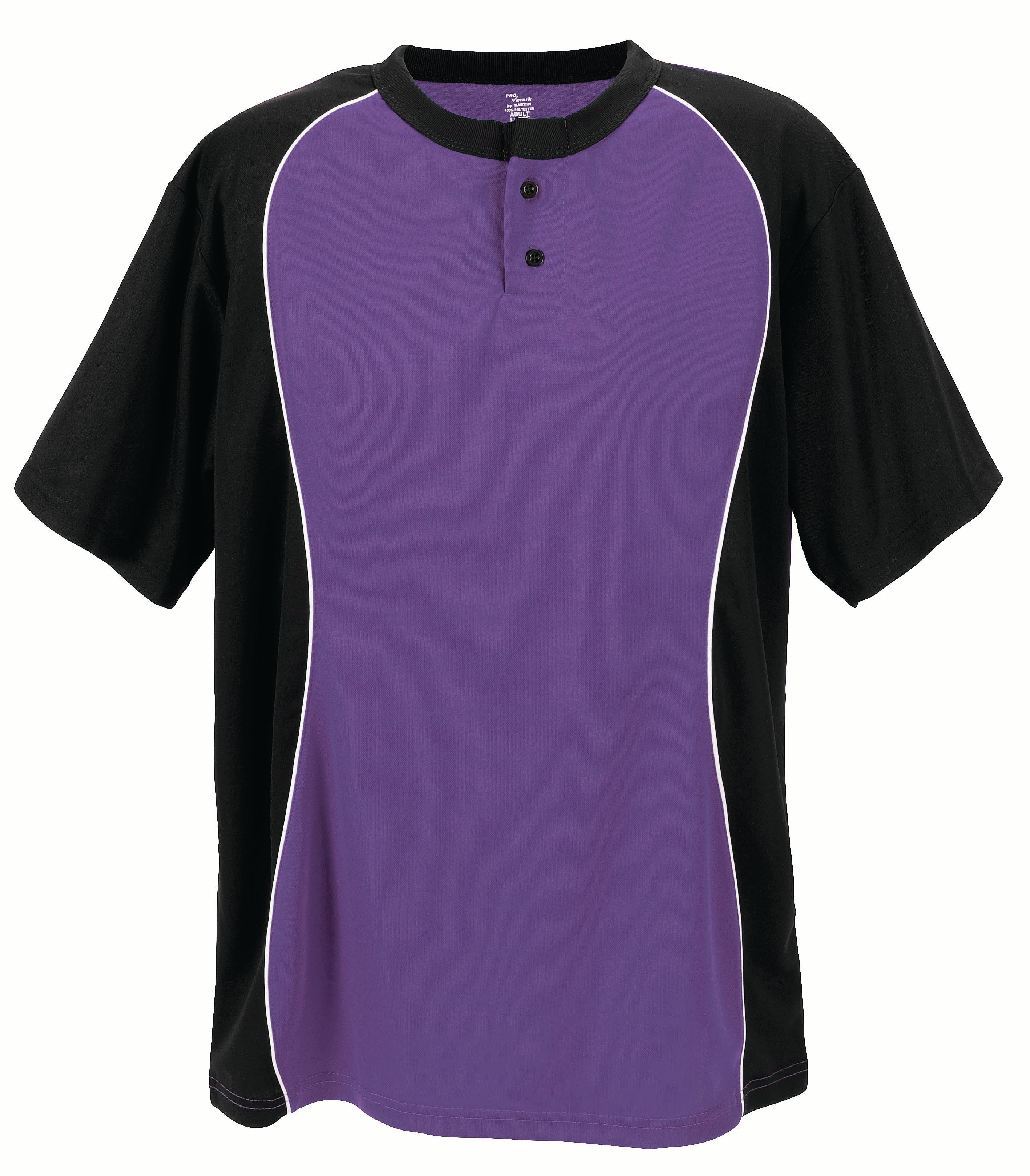 Two Button Placket-Adult-Purple-Adult 2 Extra Large