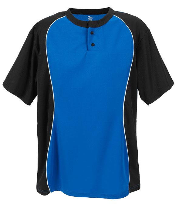 Two Button Placket-Adult-Royal-Adult Extra Large