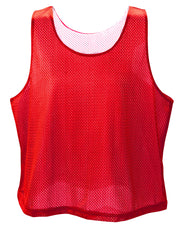 Lacrosse-Razorback-Youth Small/Medium-Red/Wh