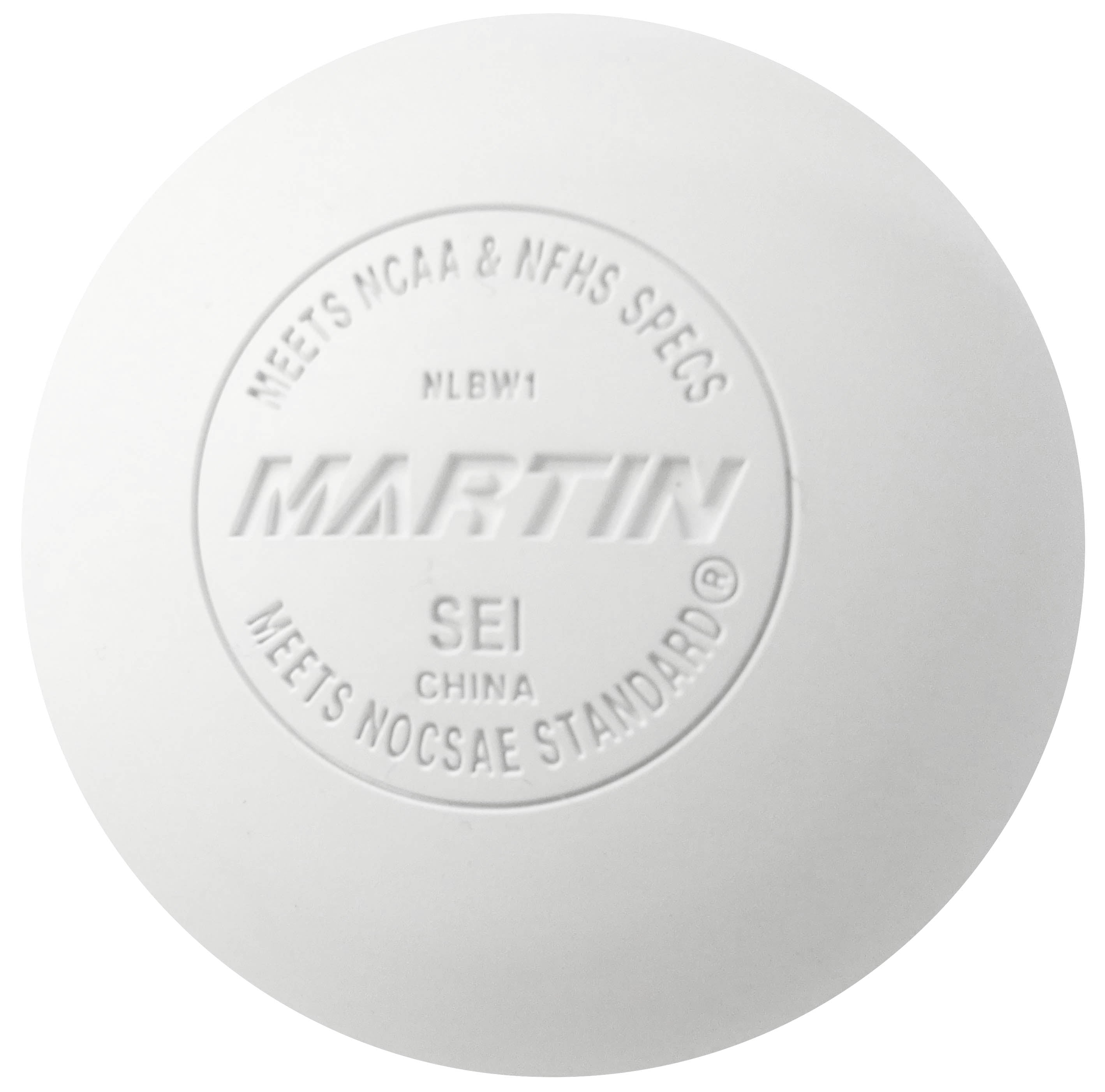 Lacrosse Balls-White Nocsae Approved