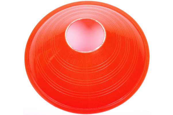 Saucer Field Cone-12" Dia-Orange