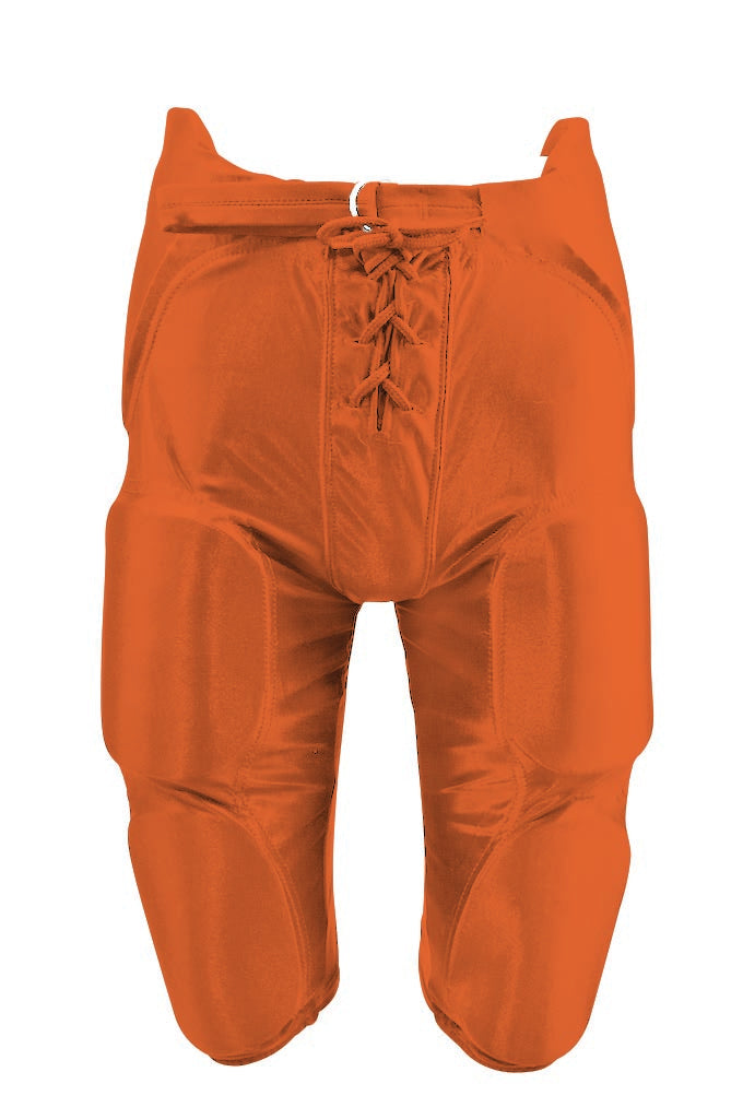 Adult Pants-Dazzle W/Pads-Orange-Adult Medium