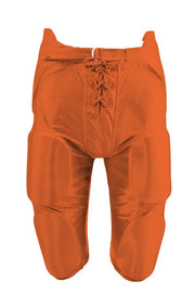 Adult Pants-Dazzle W/Pads-Orange-Adult Large