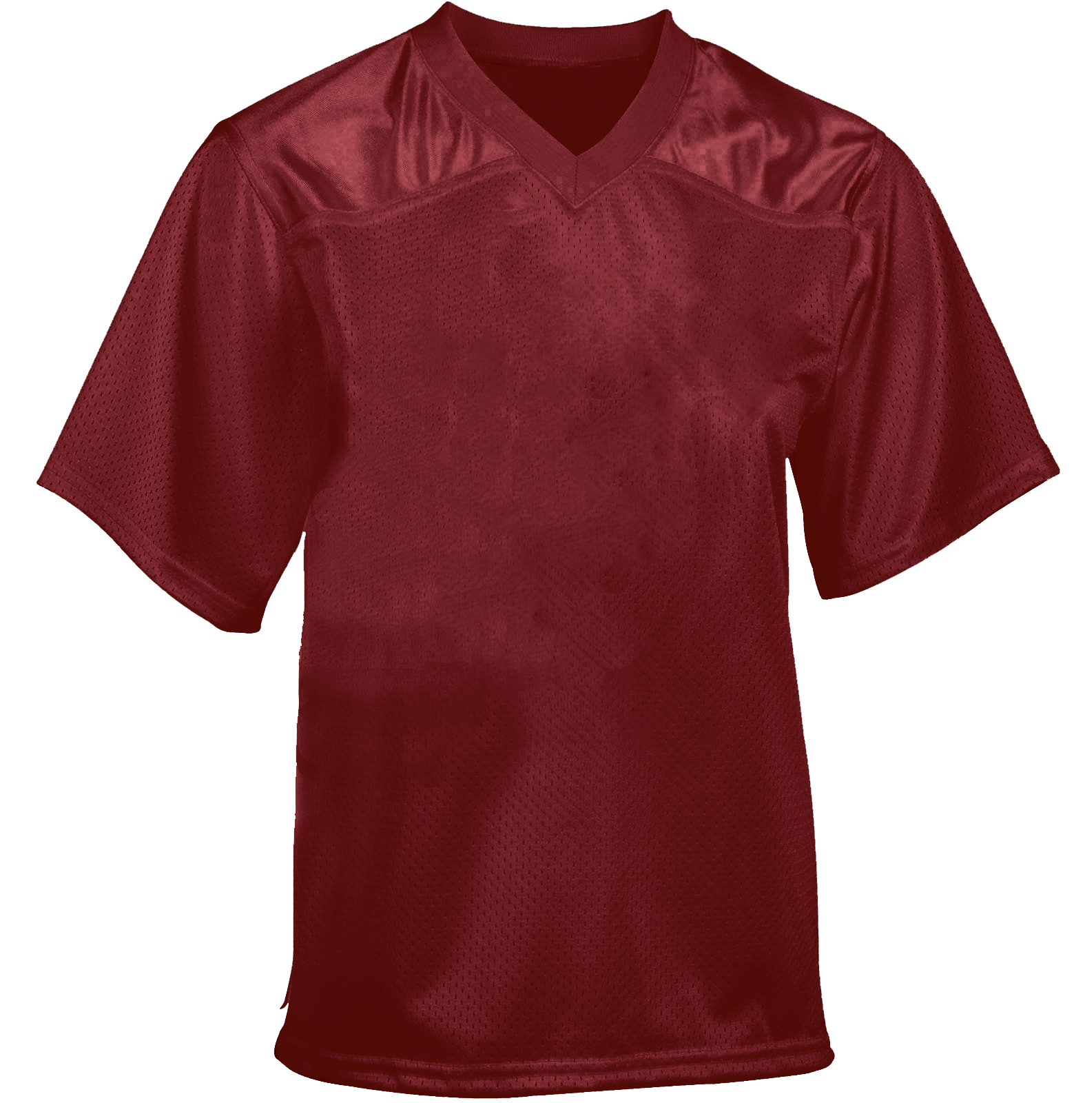 Youth Flag Football/Fan Jersey-Maroon-Youth Small/Medium