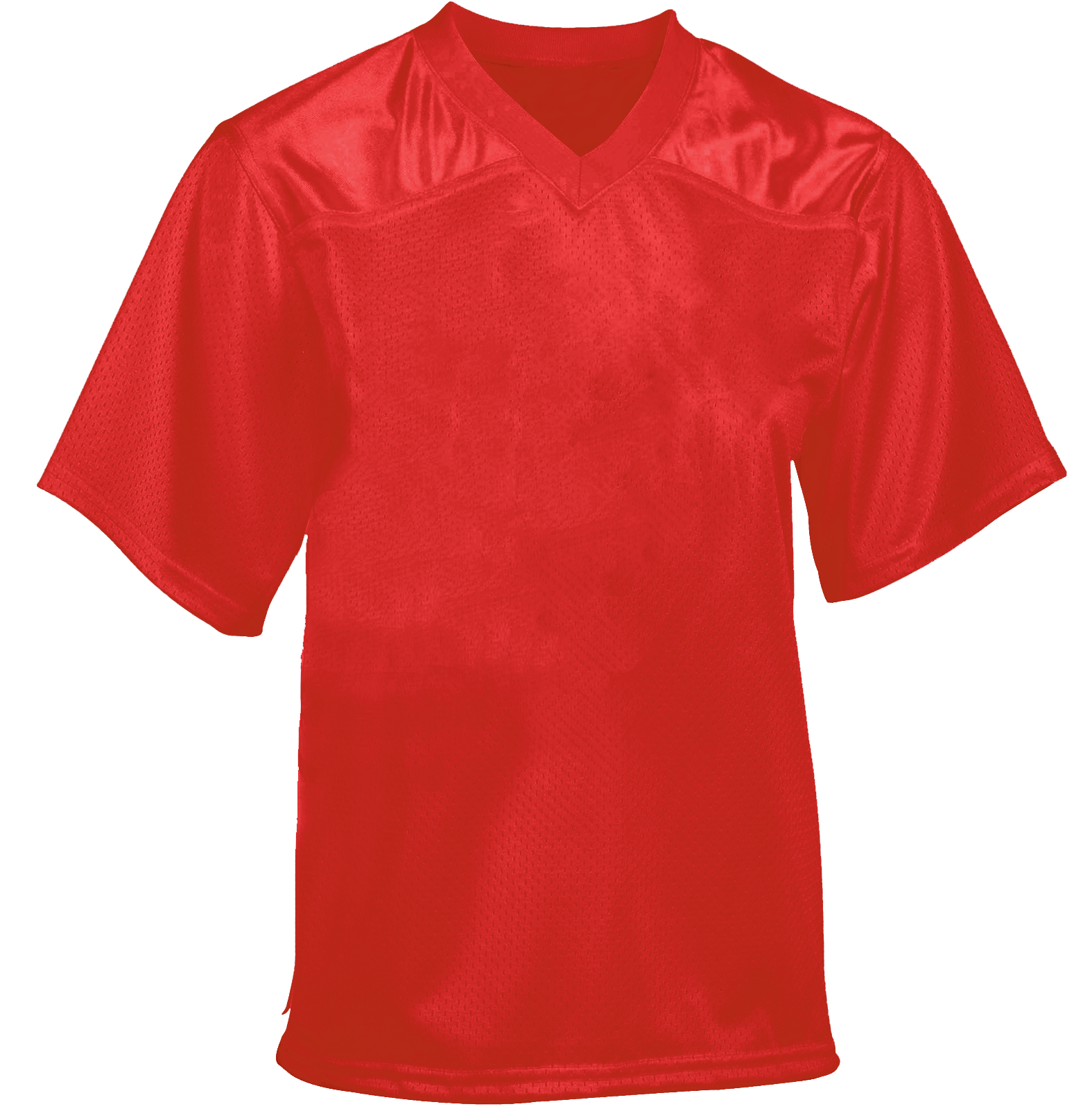 Adult Flag Football/Fan Jersey-Red-Adult Large/Extra Large