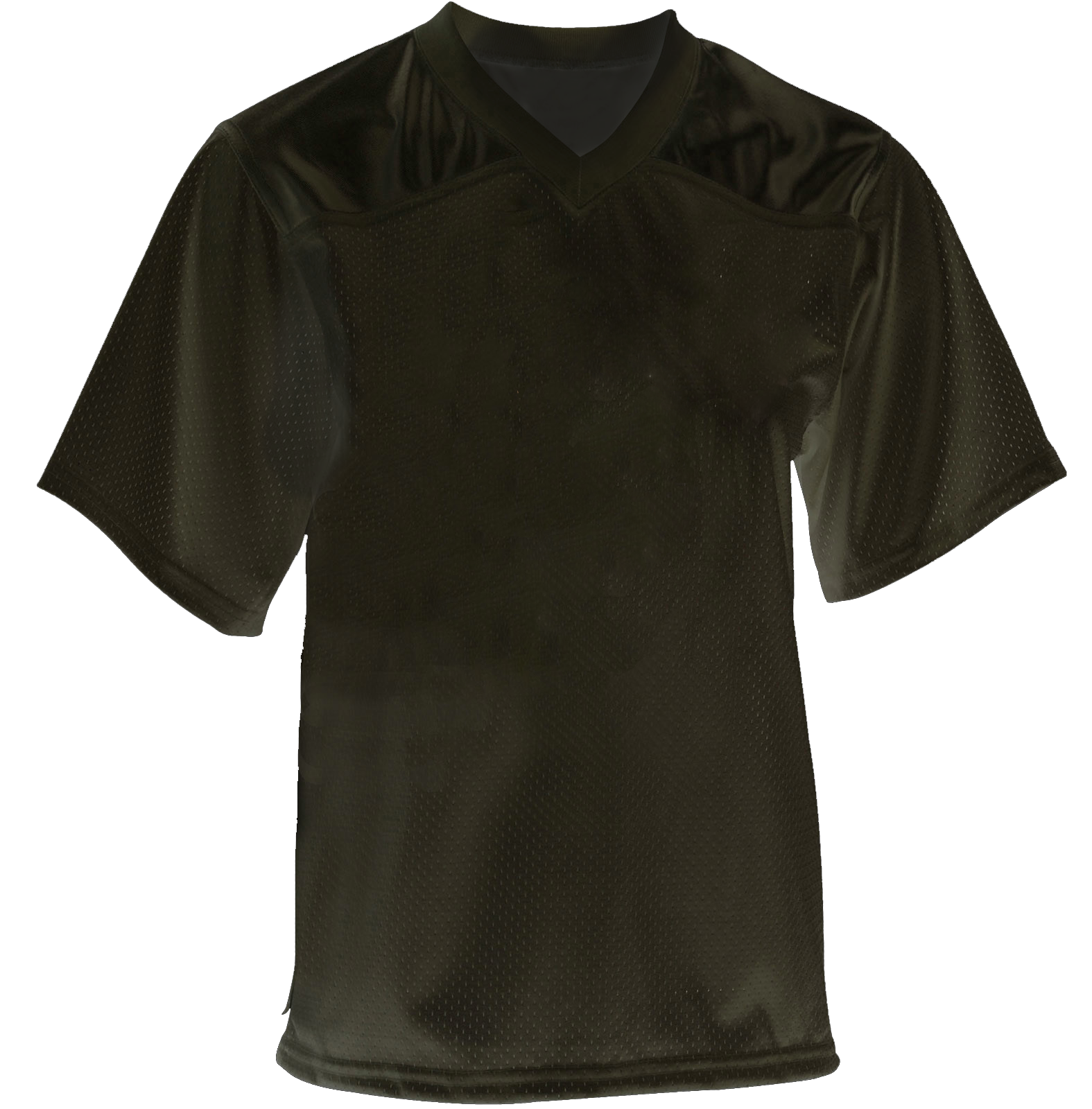 Adult Flag Football/Fan Jersey-Black-Adult Small/Medium