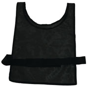 Scrimmage Vest W/Velcro Straps-Adult-Black