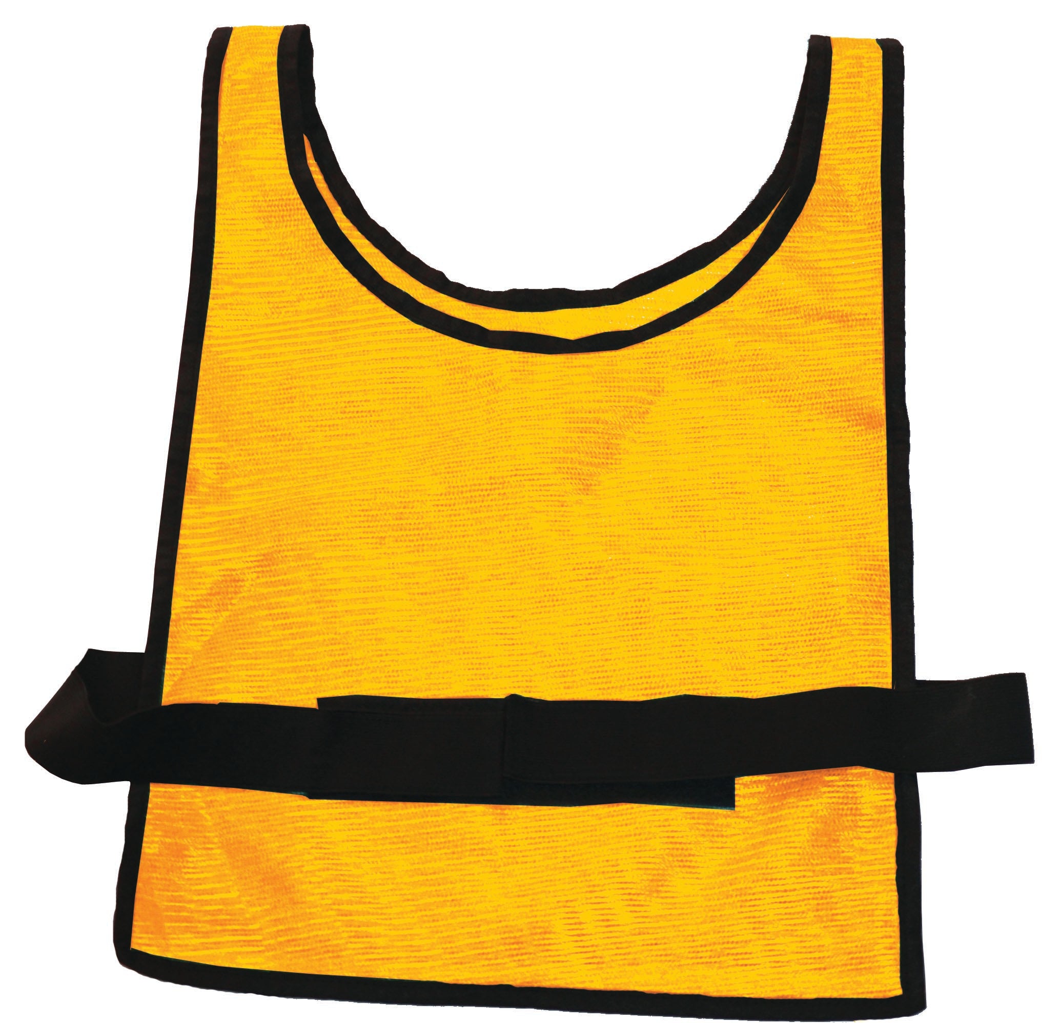 Scrimmage Vest W/Velcro Straps-Adult-Gold