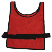 Scrimmage Vest W/Velcro Straps-Adult-Red