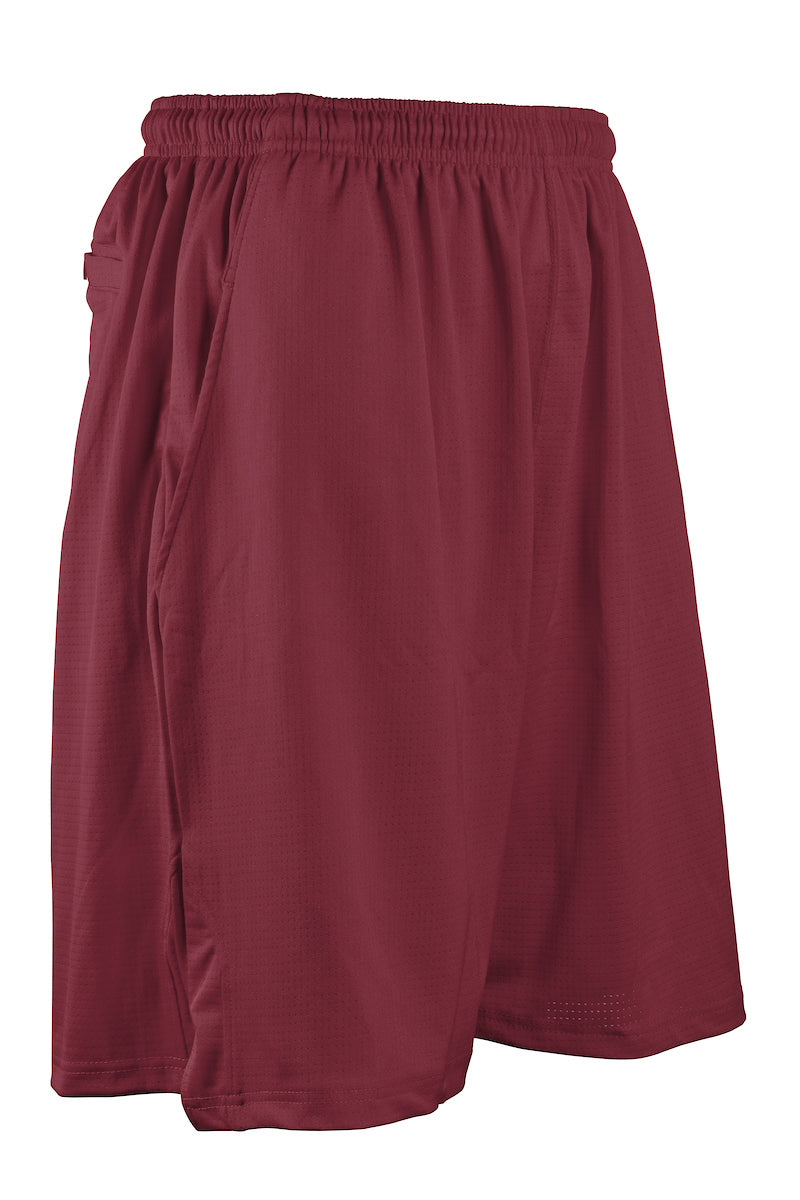 Coaches Shorts-Maroon-Adult Medium