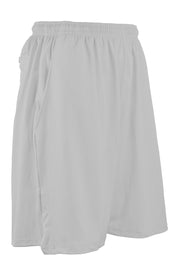 Coaches Shorts-Silver-Adult Medium