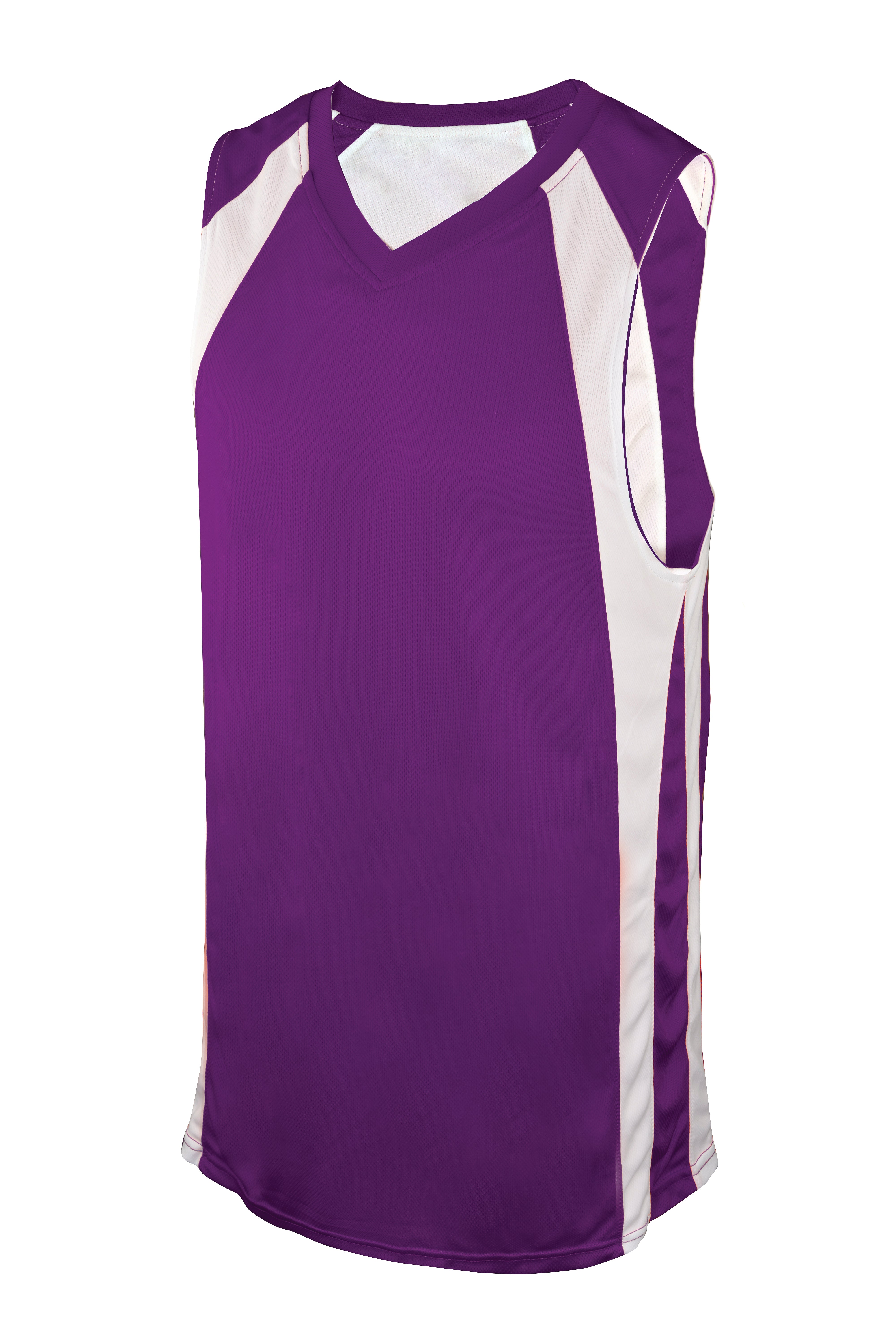 Rev Basketball Jersey, Purple/White, Youth-Large