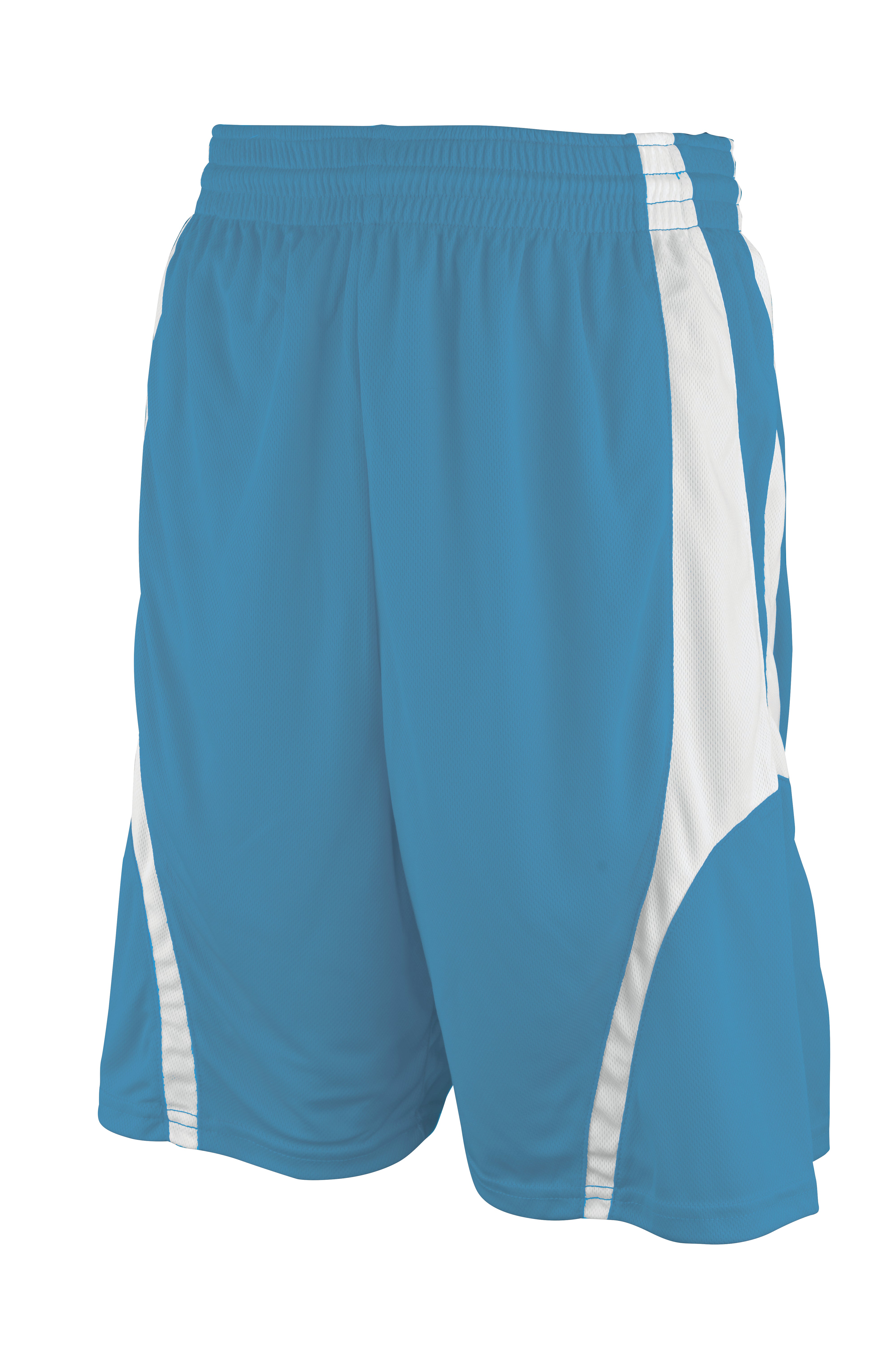 Rev. Basketball Short, Col.Blue/White, Adult-Extra Large