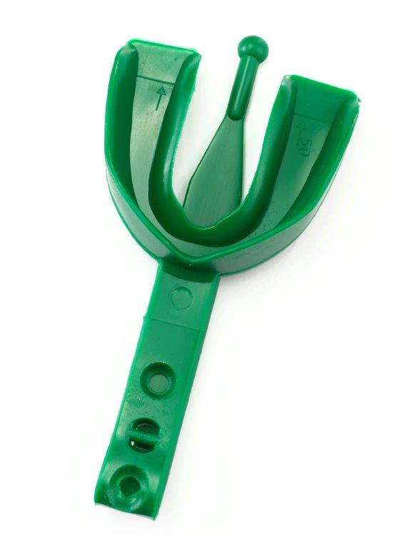 Mouth Guard-Youth With Strap-Green