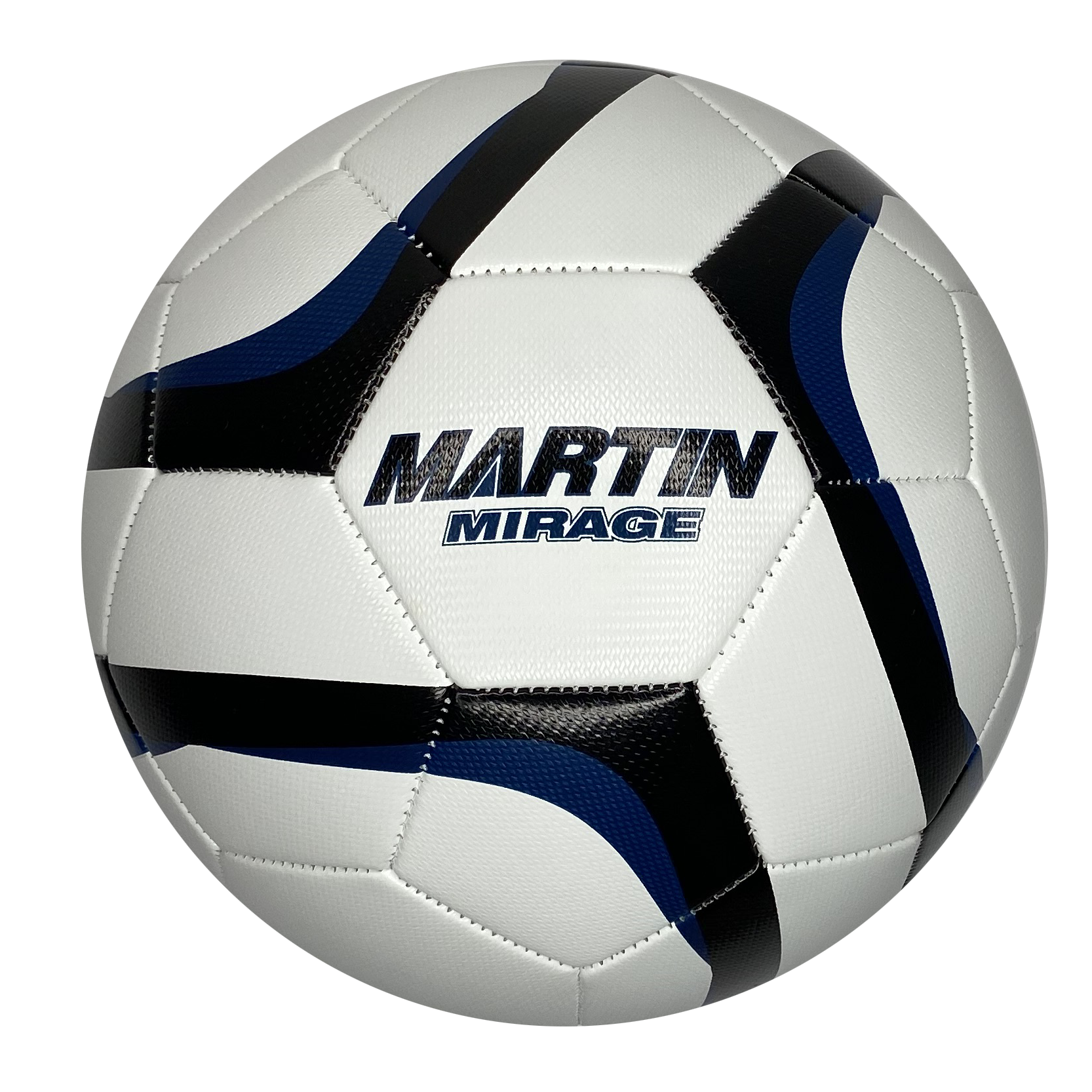 Soccer Ball-Mirage Size 4 Blue/Black
