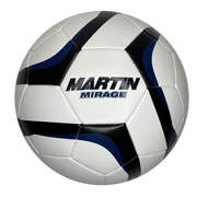 Soccer Ball-Mirage Size 4 Blue/Black