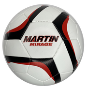 Soccer Ball-Mirage Size 4 Red/Black