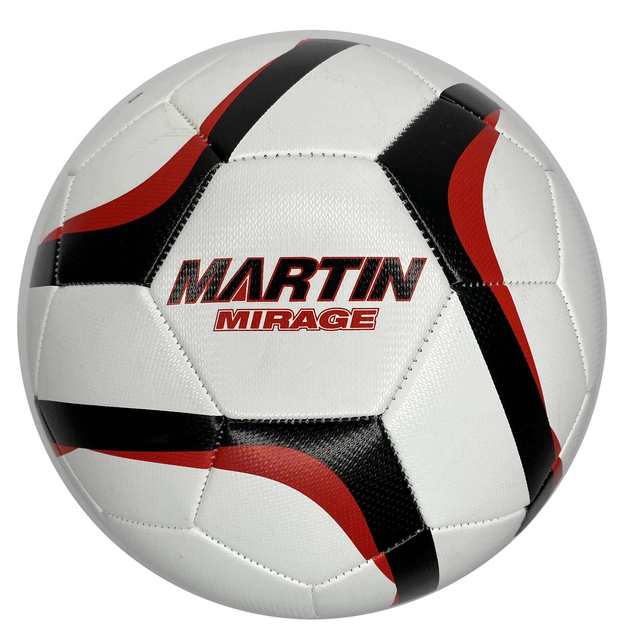 Soccer Ball-Mirage Size 4 Red/Black