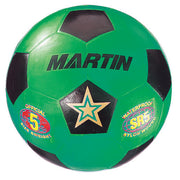Rubber Soccerball-Size 4-Green