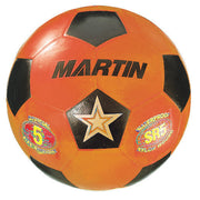 Rubber Soccerball-Size 4-Orange