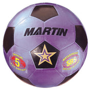 Rubber Soccerball-Size 5-Purple