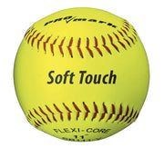Softball-11" Optic Yellow-Soft Touch