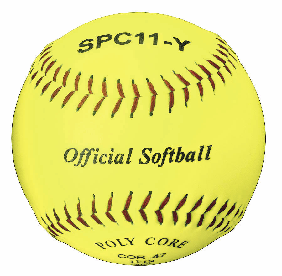 Softball-11" Optic Yellow