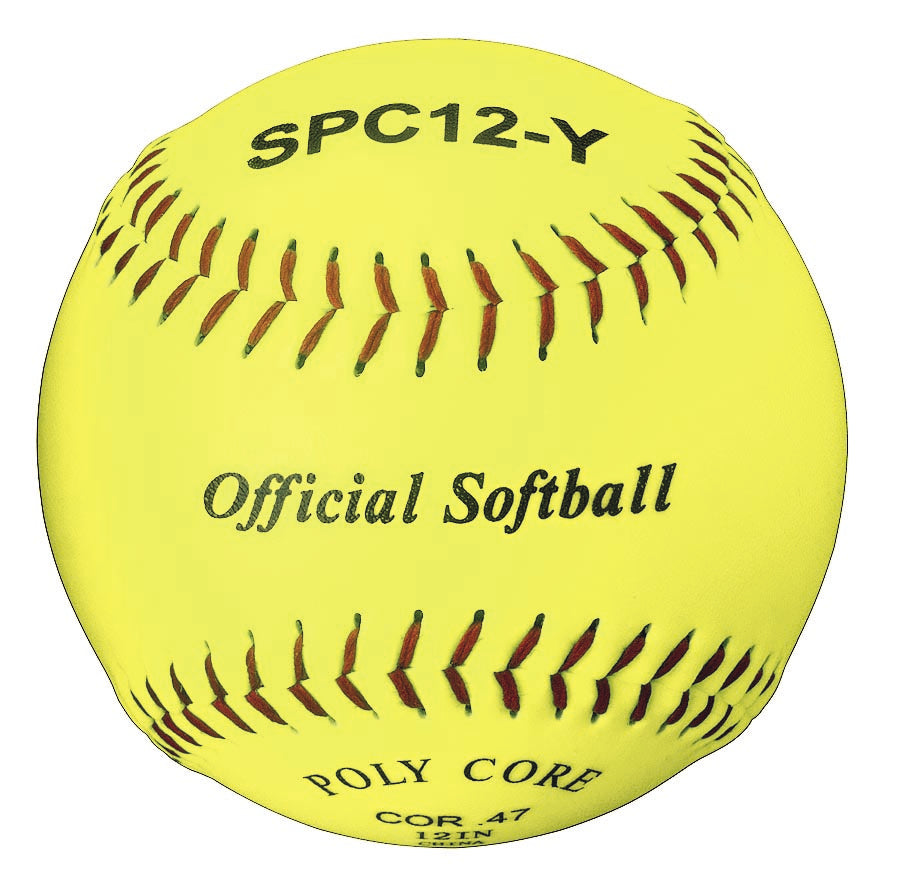 Softball-12" Optic Yellow