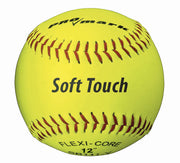 Softball-12" Optic Yellow-Soft Touch