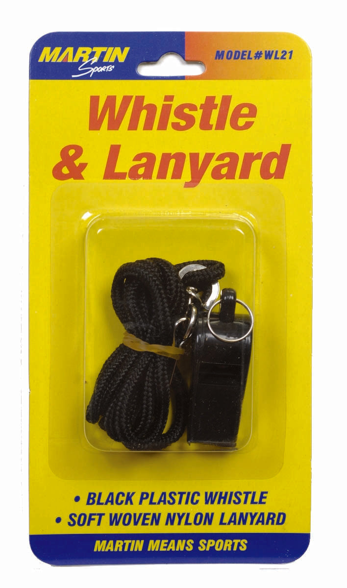 Plastic Whistle/Lanyard