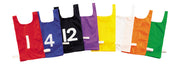 Numbered Pinnies-Orange - Youth
