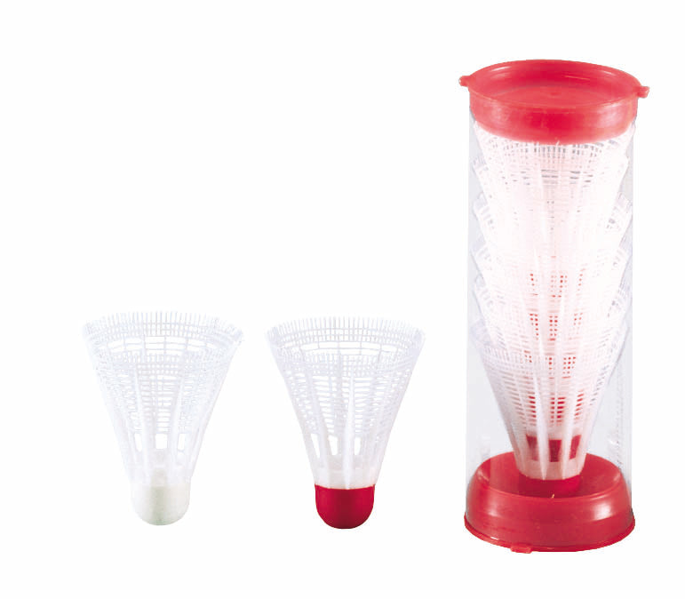 Badminton Shuttles-Plastic Indoor/Outdoor