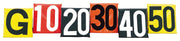 Sideline Markers Black/Orange