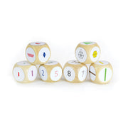 Deci Rods Wooden Dice - Pack of 6
