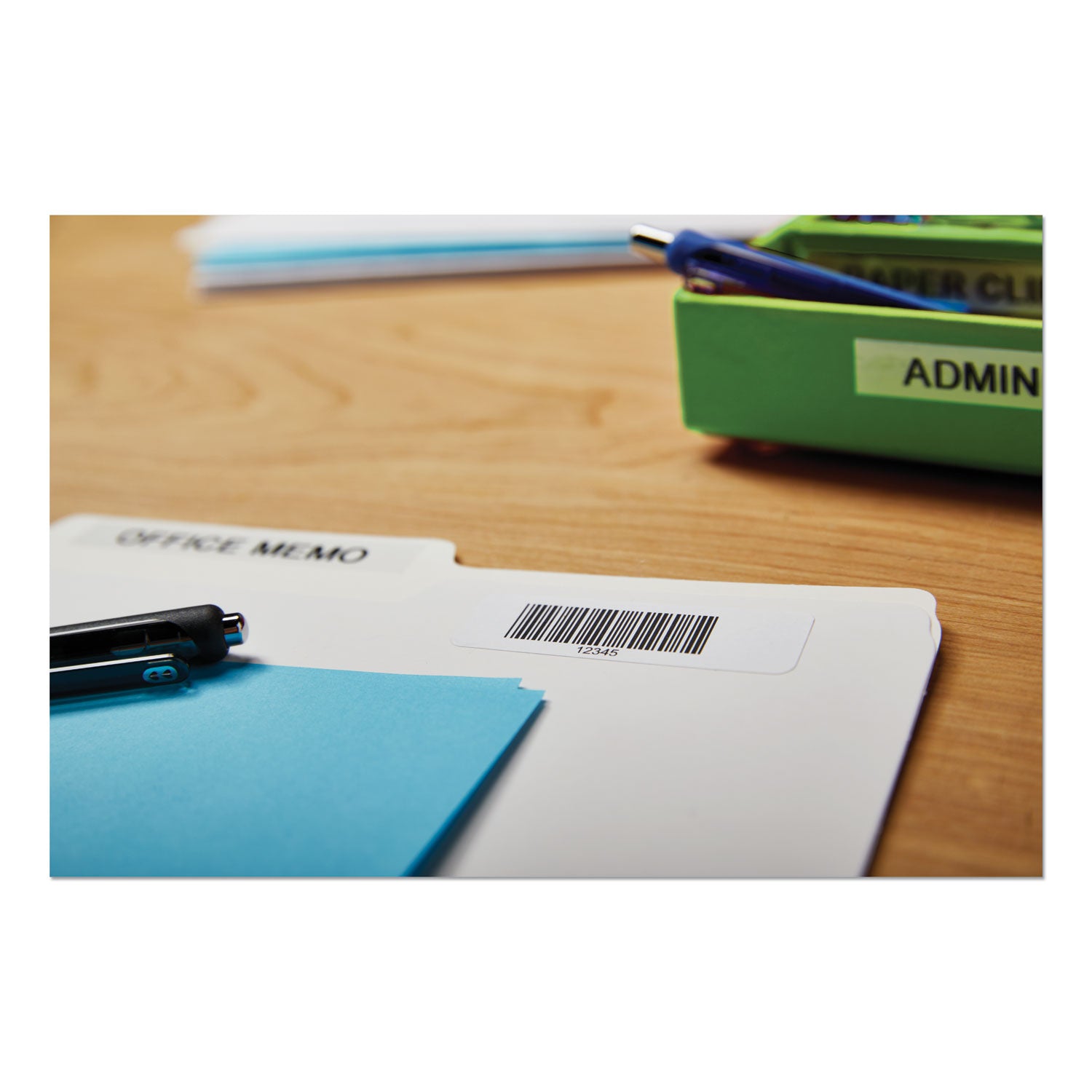 3/4" Width x 2 1/2" Length - Direct Thermal - White - 450 / Roll - 1 Roll