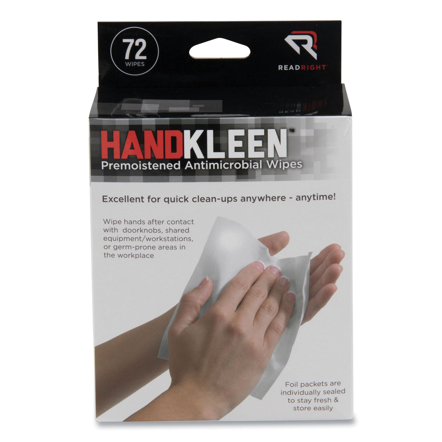 Read Right Handkleen Wipes