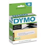 3/4" Width x 2" Length - Rectangle - Direct Thermal - White - 500 / Roll - 500 Total Label(s) - 500 / Roll