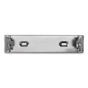 San Jamar Single Roll Towel Dispenser - Roll Dispenser - 1 x Roll - 2.9" Height x 13.2" Width x 4.6" Depth - Steel - Chrome - Durable, Perforated, Compact - 1 Each