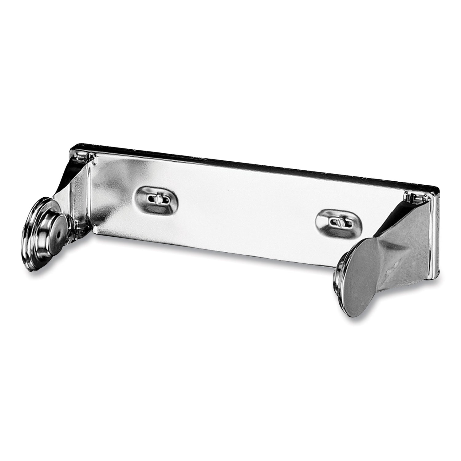 San Jamar Single Roll Towel Dispenser - Roll Dispenser - 1 x Roll - 2.9" Height x 13.2" Width x 4.6" Depth - Steel - Chrome - Durable, Perforated, Compact - 1 Each