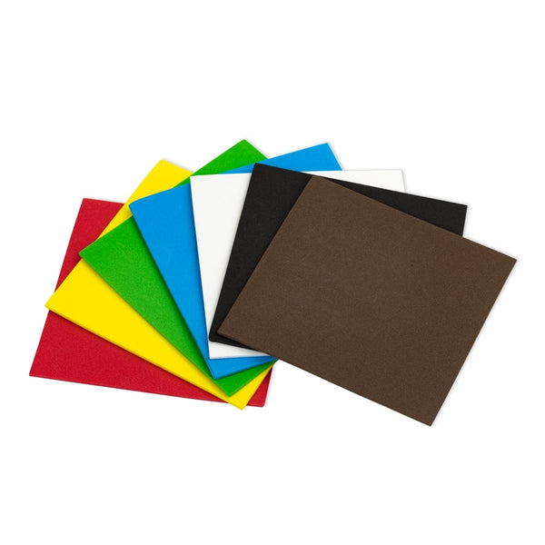 Foam Squares - 100 4"x4" Assorted colors
