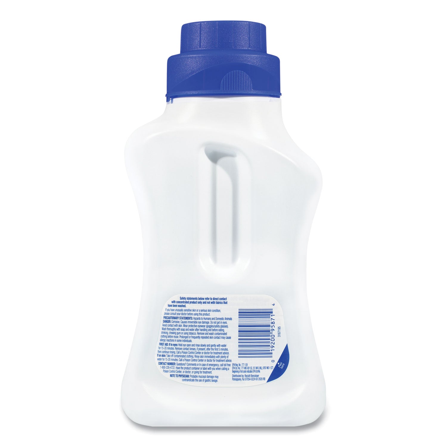 Laundry Sanitizer, Liquid, Crisp Linen, 41 Oz, 6/carton