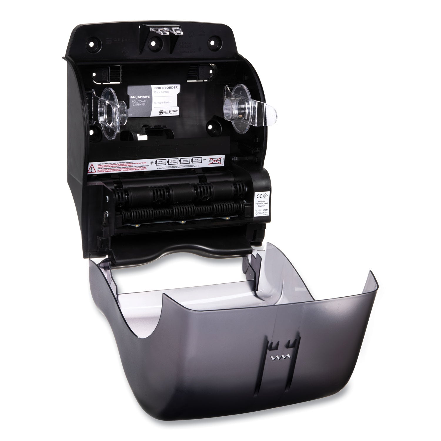 Tear-N-Dry Essence Touchless Towel Dispenser, 11.75 X 9.13 X 14.44, Black Pearl