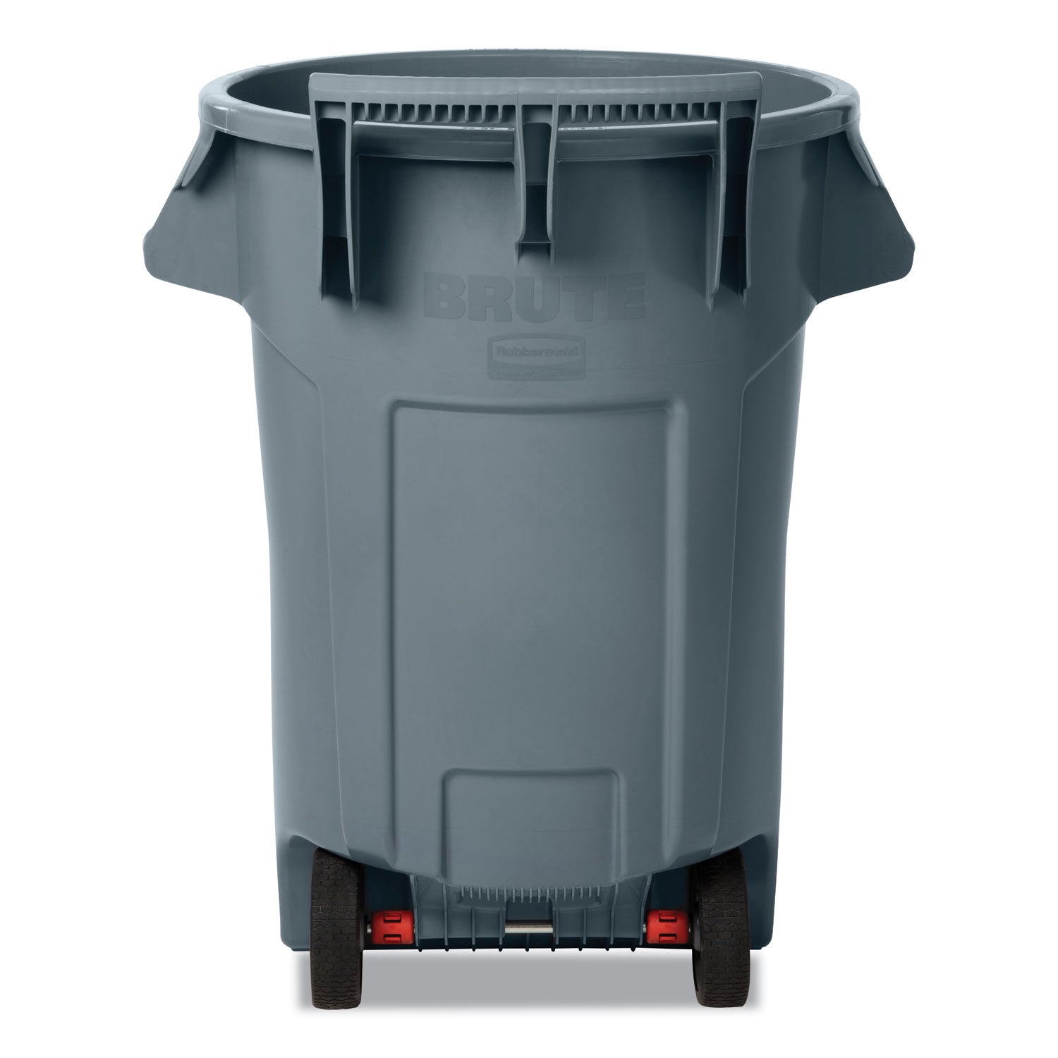 44 gal Capacity - Wheels, Ergonomic Handle, Vented - 35.8" Height x 27.6" Width - Resin - Gray - 1 Each