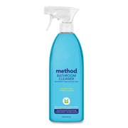 Method Daily Shower Spray Cleaner - 28 fl oz (0.9 quart) - Eucalyptus Mint Scent - Pleasant Scent, Non-toxic, Disinfectant - Blue - 1 Each