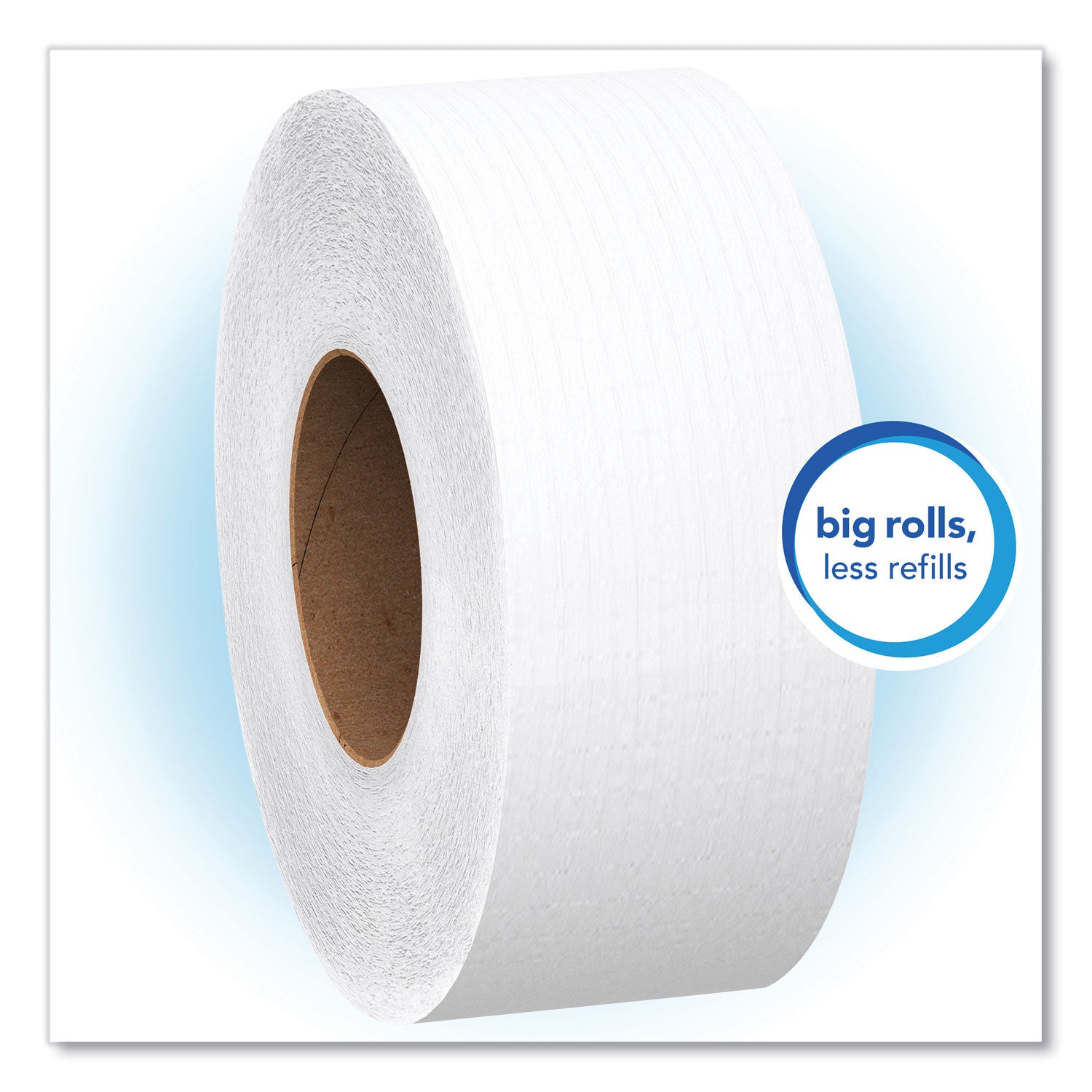 1 Ply - 3.55" Width x 2000 ft Length - White - Fiber - 1 Carton