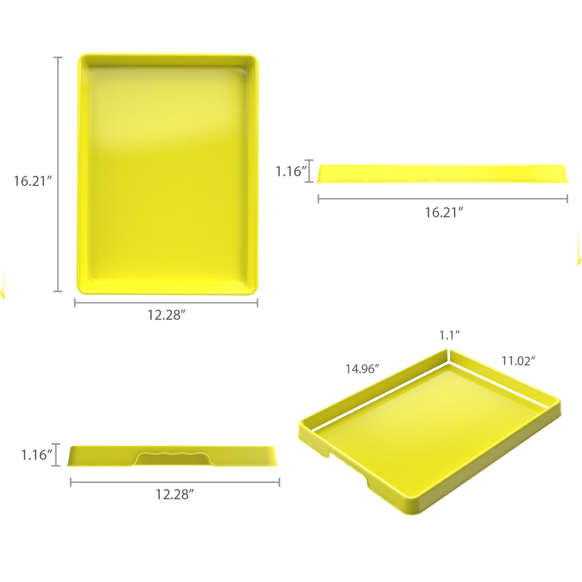 ACTIVITY TRAY YELLOW