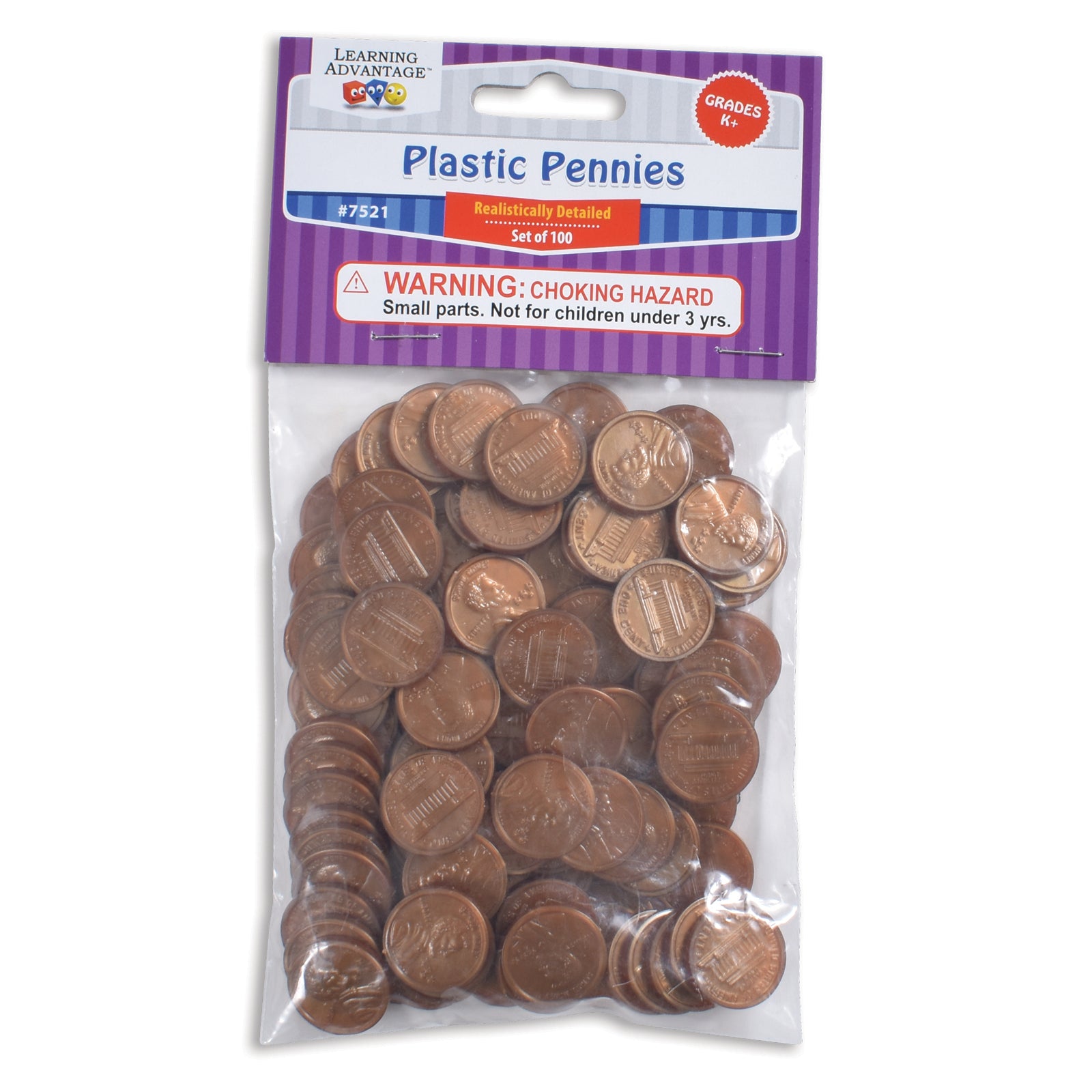 Play Coins - Pennies - Set of 100