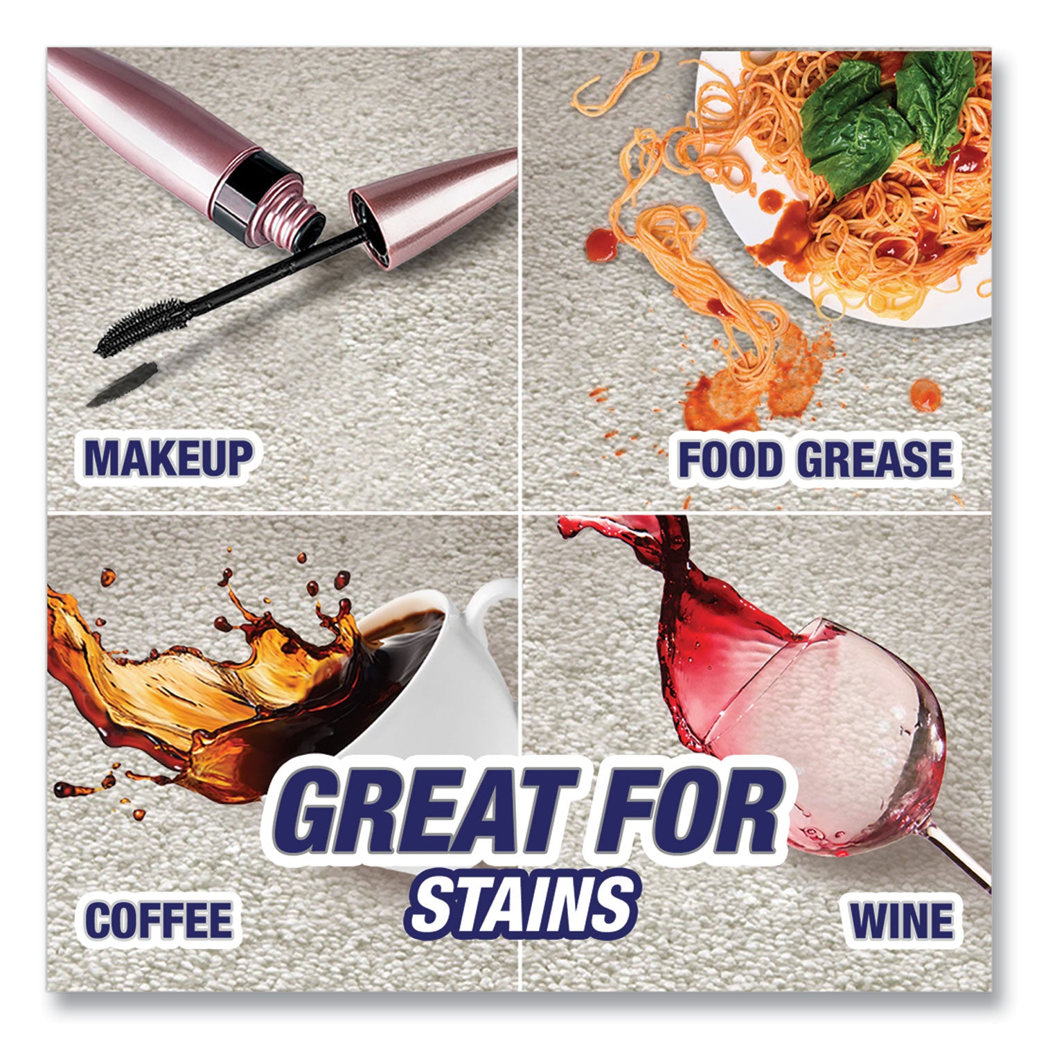 Resolve Carpet Foam - For Carpet - 22 oz (1.37 lb) - Recommended For: Stain Remover - Stain Resistant - Red, Blue - 1 Each