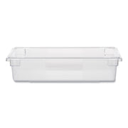 Food/Tote Boxes, 8.5 gal, 26 x 18 x 6, Clear, Plastic