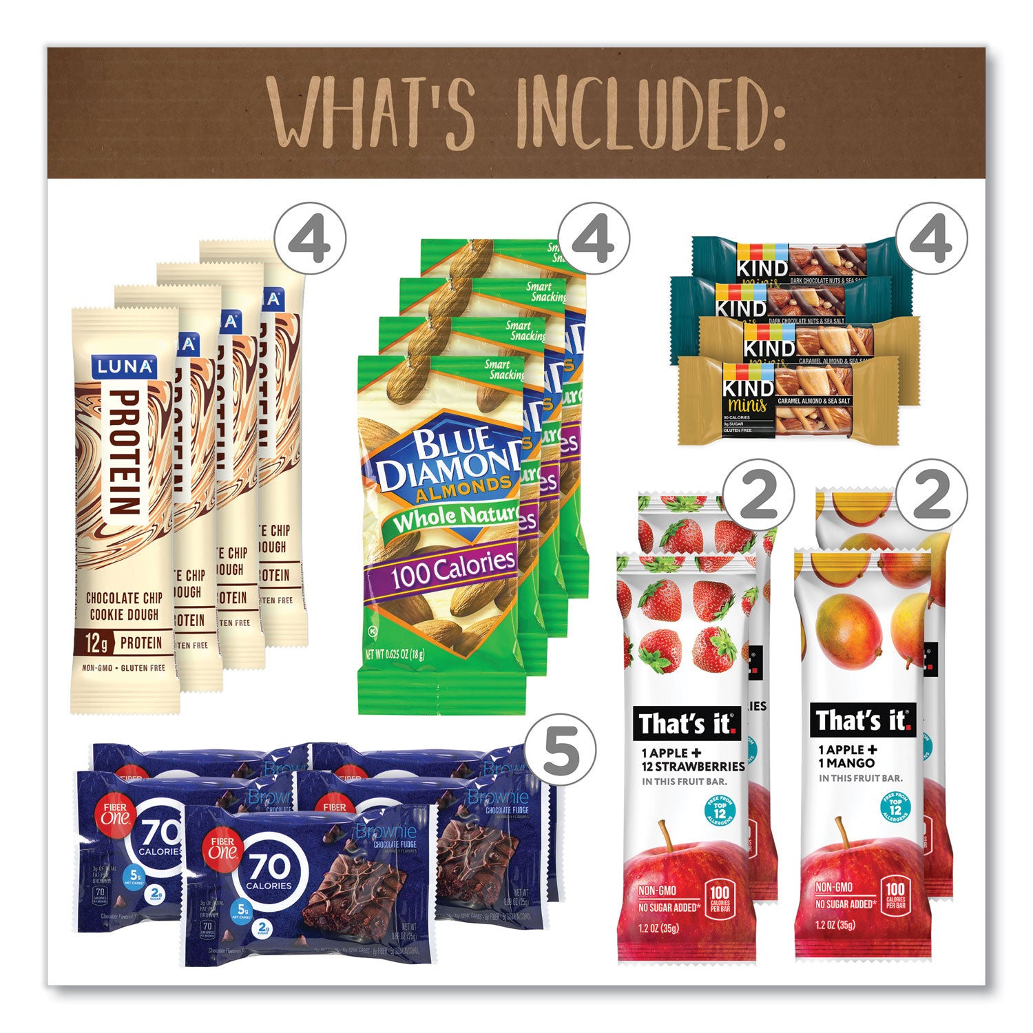 Low Calorie - Assorted - 28 / Carton